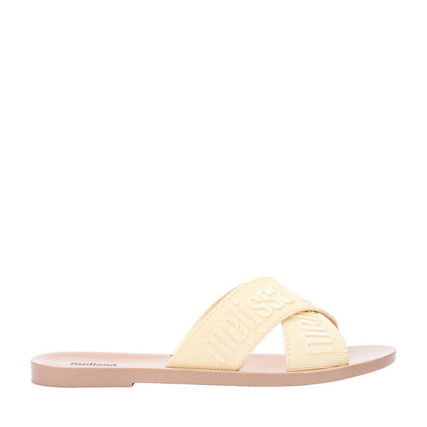 Chinelo Melissa M Lover Slide Adulto Bege Claro 35740