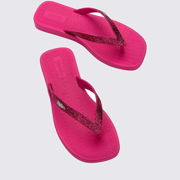 Melissa Sun Long Beach II Adulto Rosa Glitter 35781
