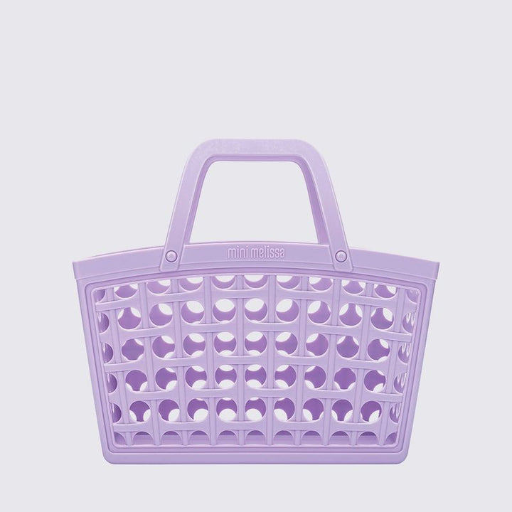Bolsa lilas de 5 litros, ideal para carregar seus itens com praticidade e estilo.