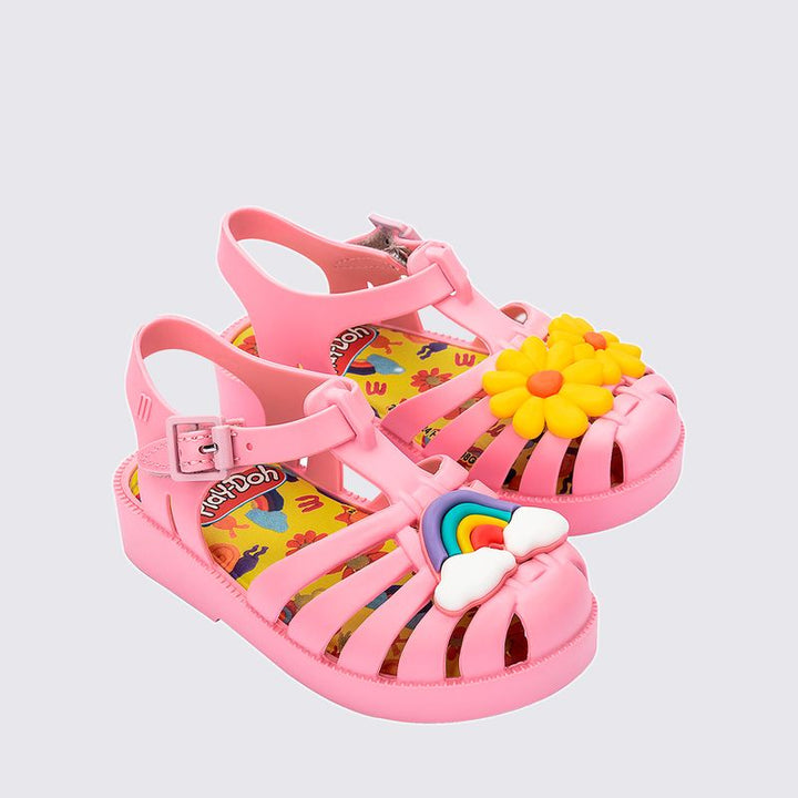 Sandália Mini Melissa Possession + Play-Doh Baby na cor rosa fosco, com tiras estilo fisherman e detalhe lúdico no cabedal – calçado divertido, leve e confortável para bebês.

Palavra-chave principal:
Mini Melissa Possession Play-Doh Baby

Palavras-chave relacionadas:
Melissa 35987, sandália rosa fosco, Melissa Play-Doh, sandália baby divertida, Melissa com tiras, sandália infantil estilo fisherman, calçado confortável bebê, Melissa lúdica, Mini Melissa baby, Melissa primeiros passos