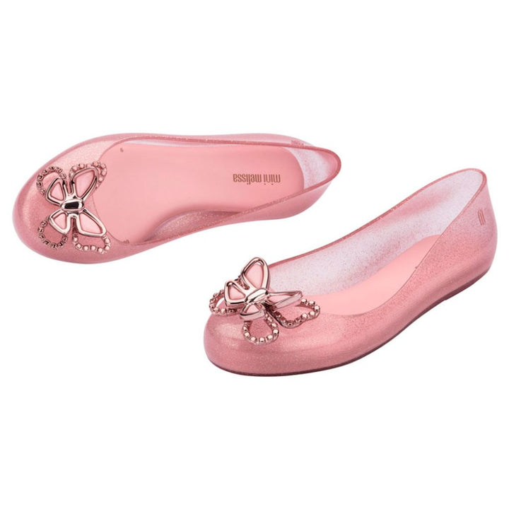 Sapatilha Mini Melissa Sweet Love Fly infantil na cor rosa com glitter, com detalhe de borboleta no cabedal – calçado delicado, confortável e encantador para meninas.

Palavra-chave principal:
Mini Melissa Sweet Love Fly

Palavras-chave relacionadas:
Sapatilha infantil rosa glitter
Melissa 35718
Sapatilha com borboleta
Melissa Sweet Love
Calçado infantil Melissa
Melissa rosa brilhante
Sapatilha delicada infantil
Melissa para meninas
Calçado confortável infantil
Mini Melissa borboleta