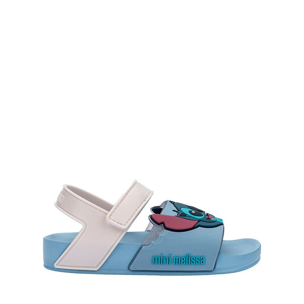 MINI MELISSA STITCH FLOWING SANDAL + AZUL/BRANCO 36142