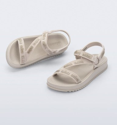 Mini Melissa Stripes M Lover Infantil Bege Claro 35958