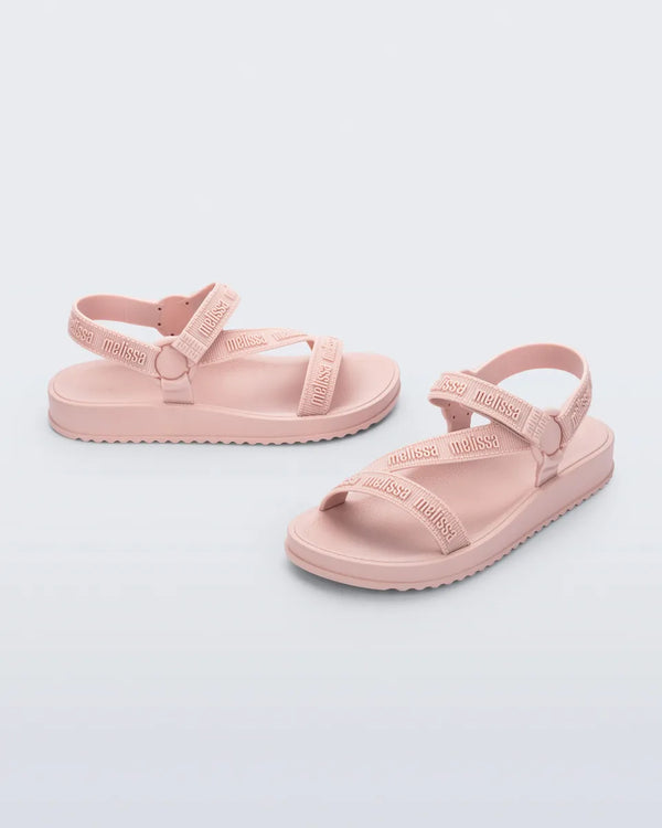 Mini Melissa Stripes M Lover Infantil Rosa Claro 35958