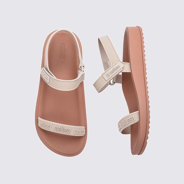 Sandália Melissa M Lover Papete Adulto Marron/Bege 38015